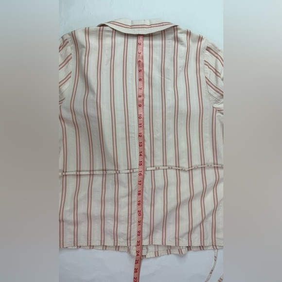 J. Crew Wrap Top Tie Close Elastic Waist Pants Size Small - Picture 16 of 16